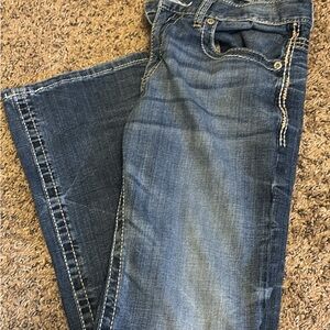 BKE Straight Fit Blue Jeans